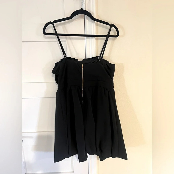 Thirty Thirty Black Bubble Mini Dress Size Large NWT - Picture 5 of 6